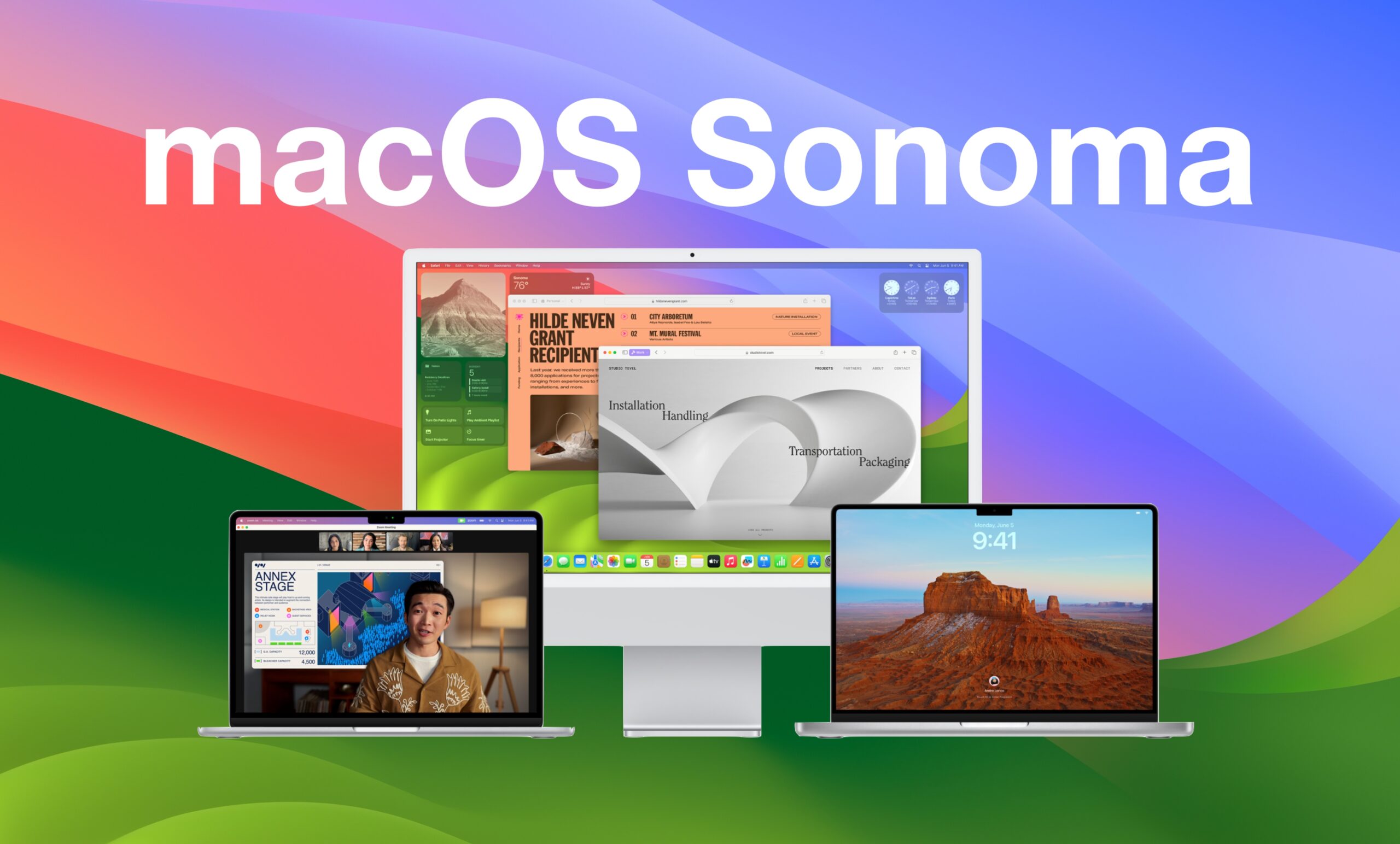Macos Sonoma下载现在可用