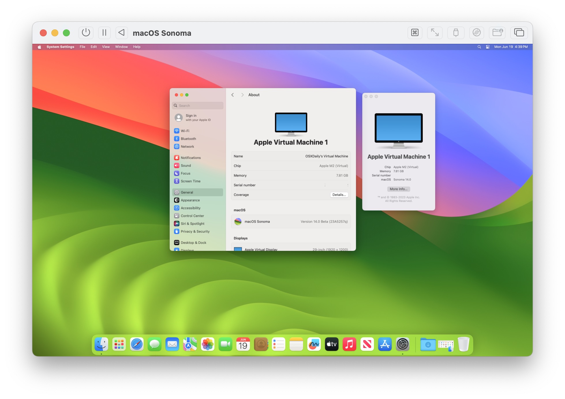 如何在使用UTM的虚拟机中安装MacOS Sonoma Beta