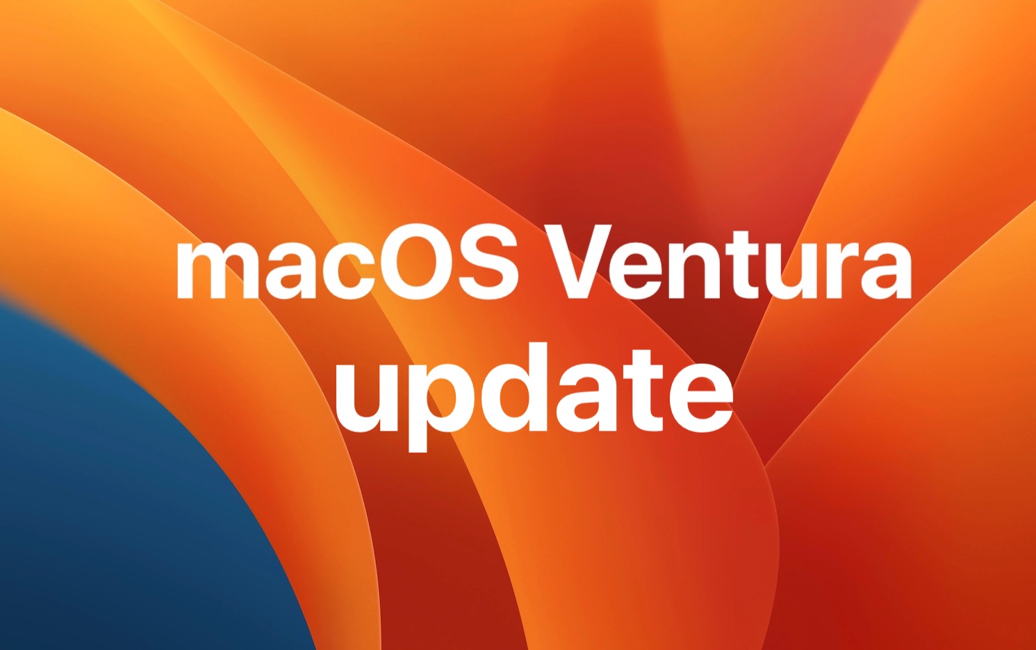 MacOS Ventura 13.4可用于下载和安装的更新