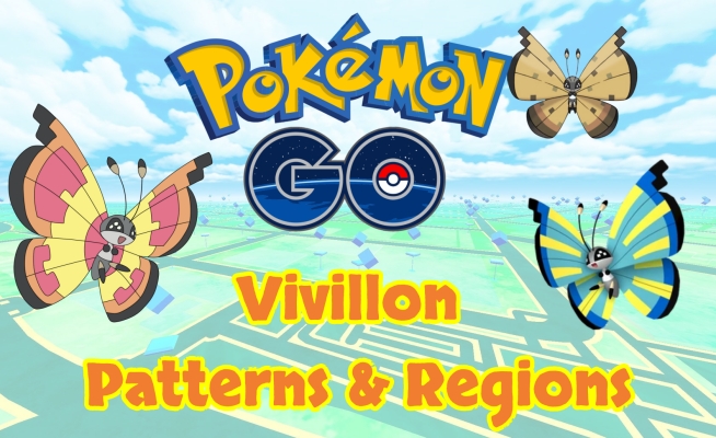 Pokemon GO Vivillon模式和地区[立即捕获]