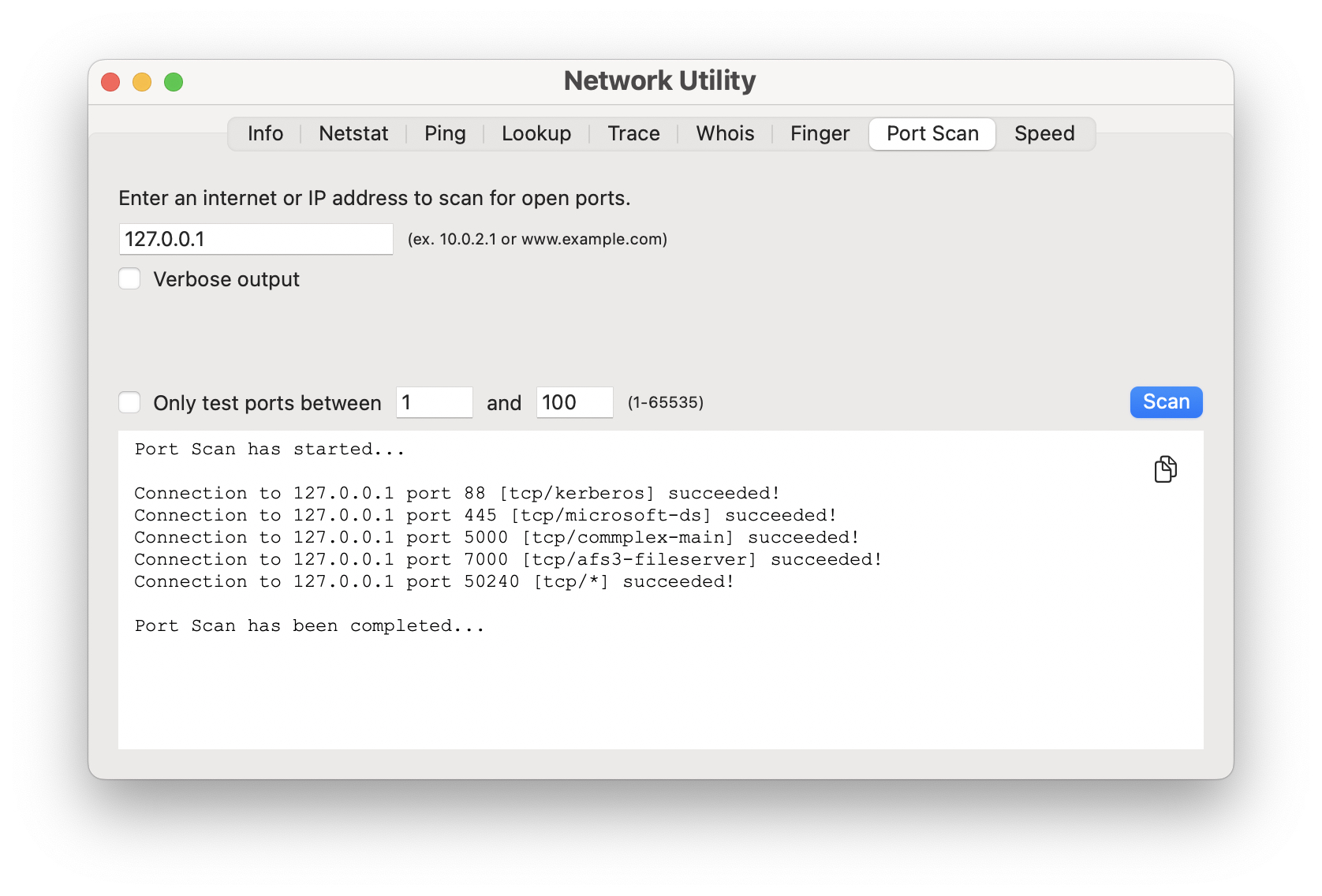 使用NEO网络实用程序获取MacOS红杉的网络实用程序