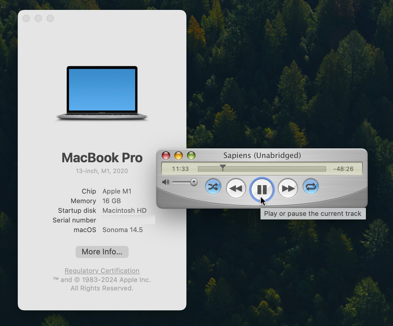 使用QuickTune播放Apple Music以Retro Mac OS X时尚