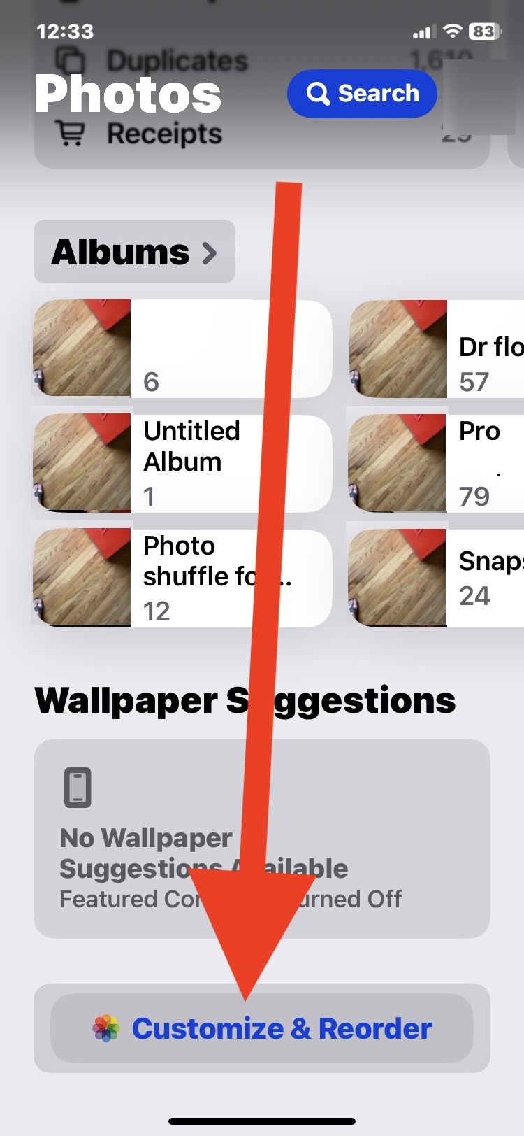 修复照片应用程序在iOS 18中通过重新安排收集的重新设计