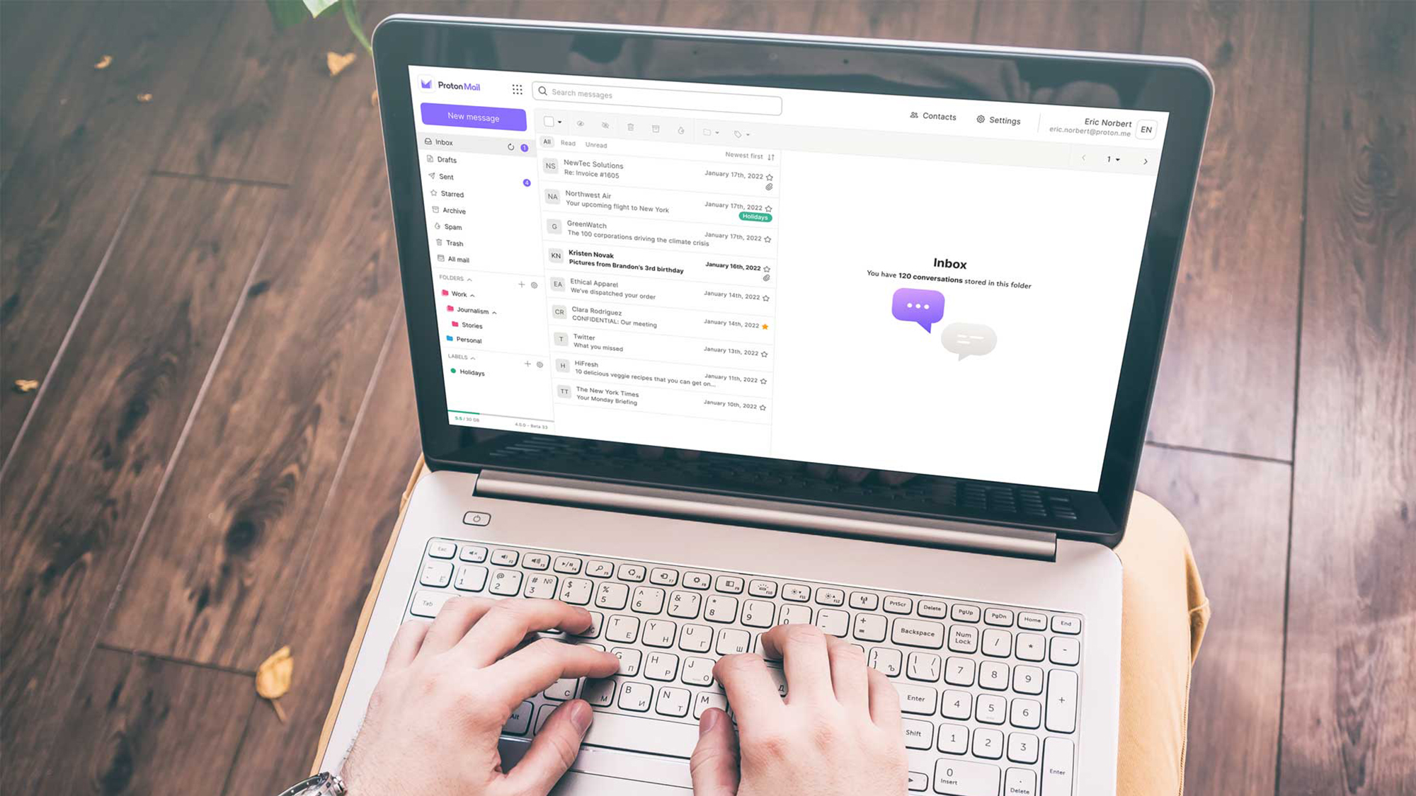 质子邮件提示可能会说服您抛弃Gmail