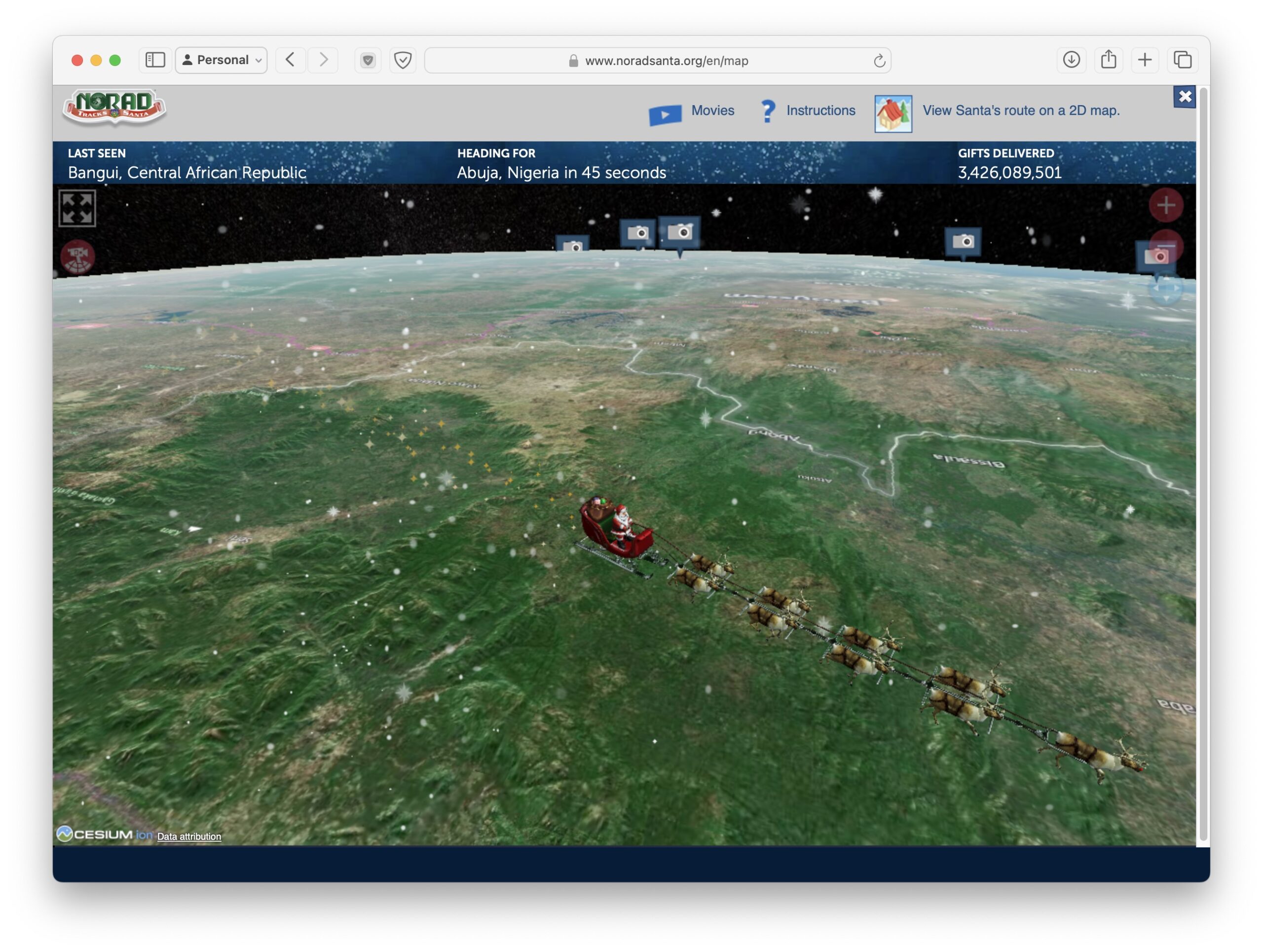 如何从Mac，iPhone，iPad，PC，Android等跟踪圣诞老人