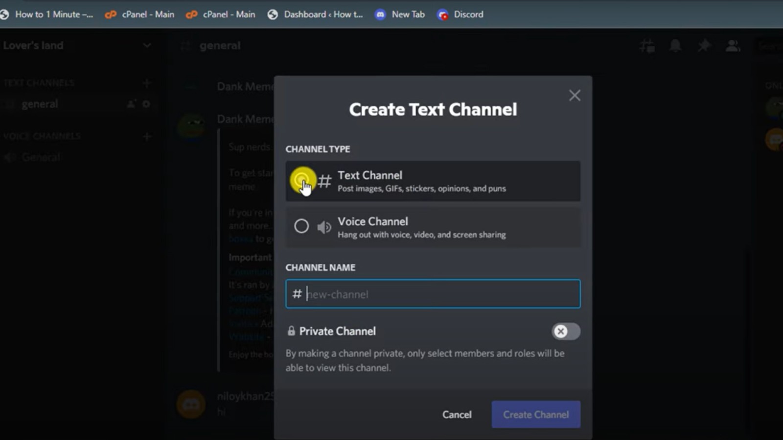 如何在Discord上创建欢迎频道？