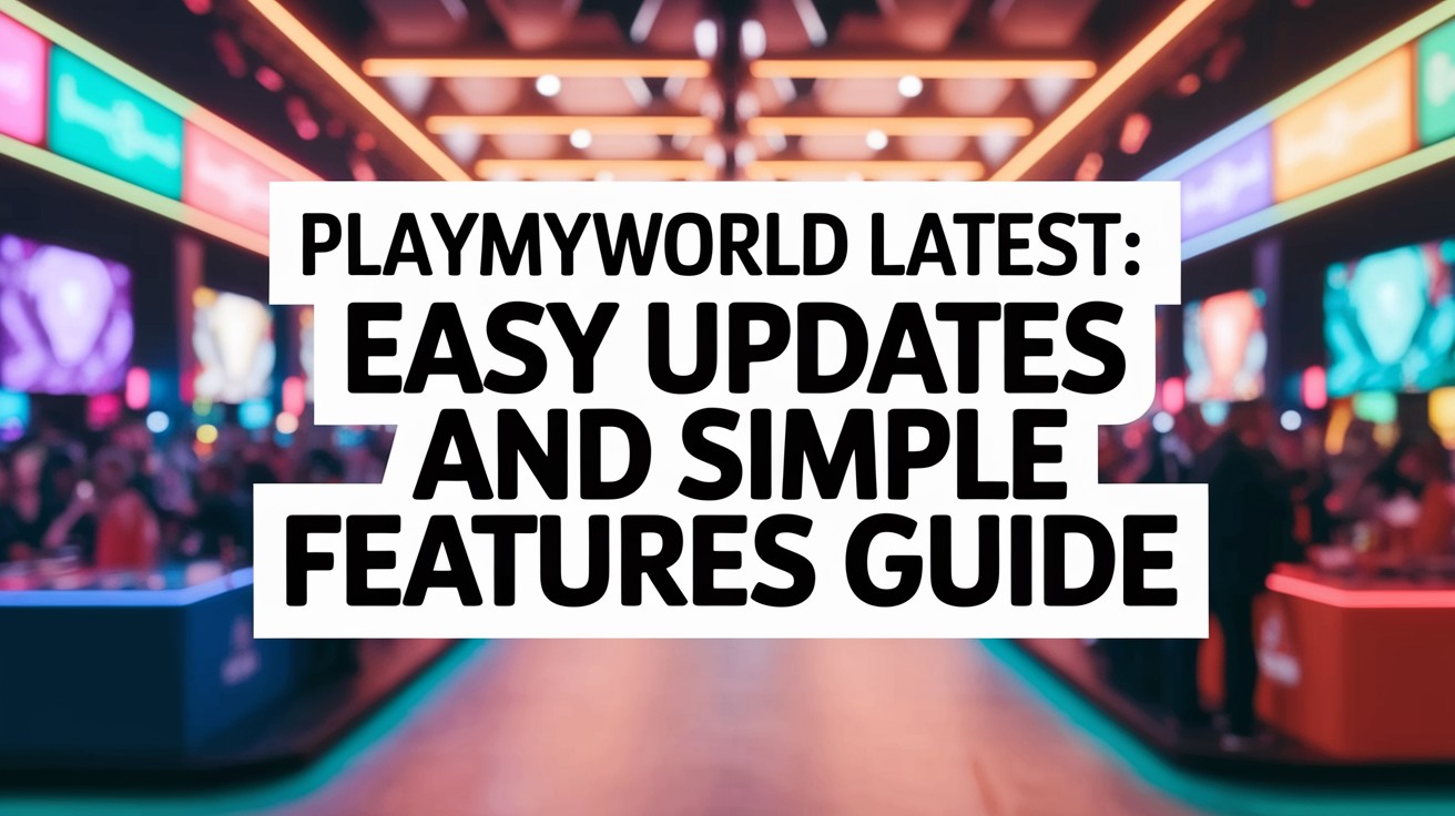 PlayMyWorld最新：简单更新和简单功能指南