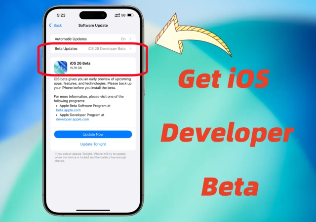 如何免费获得iOS 26开发人员Beta