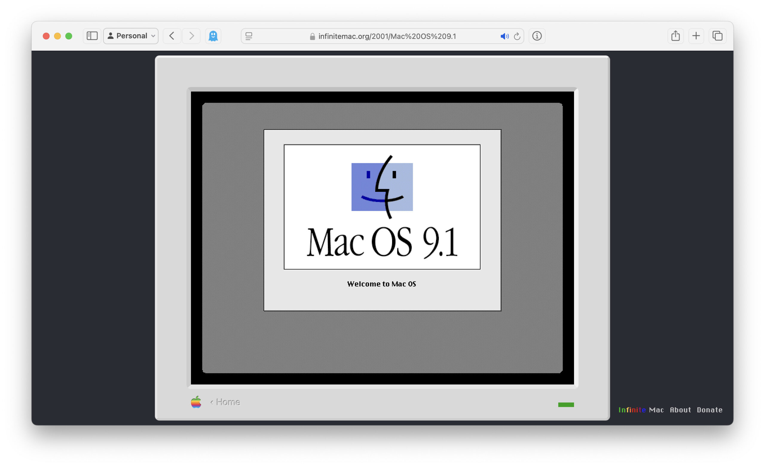 在網絡瀏覽器中運行經典MacOS和NextStep