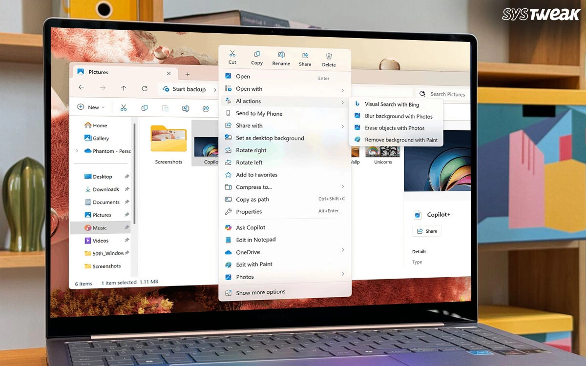 如何在Windows 11 File Explorer中启用AI操作？
