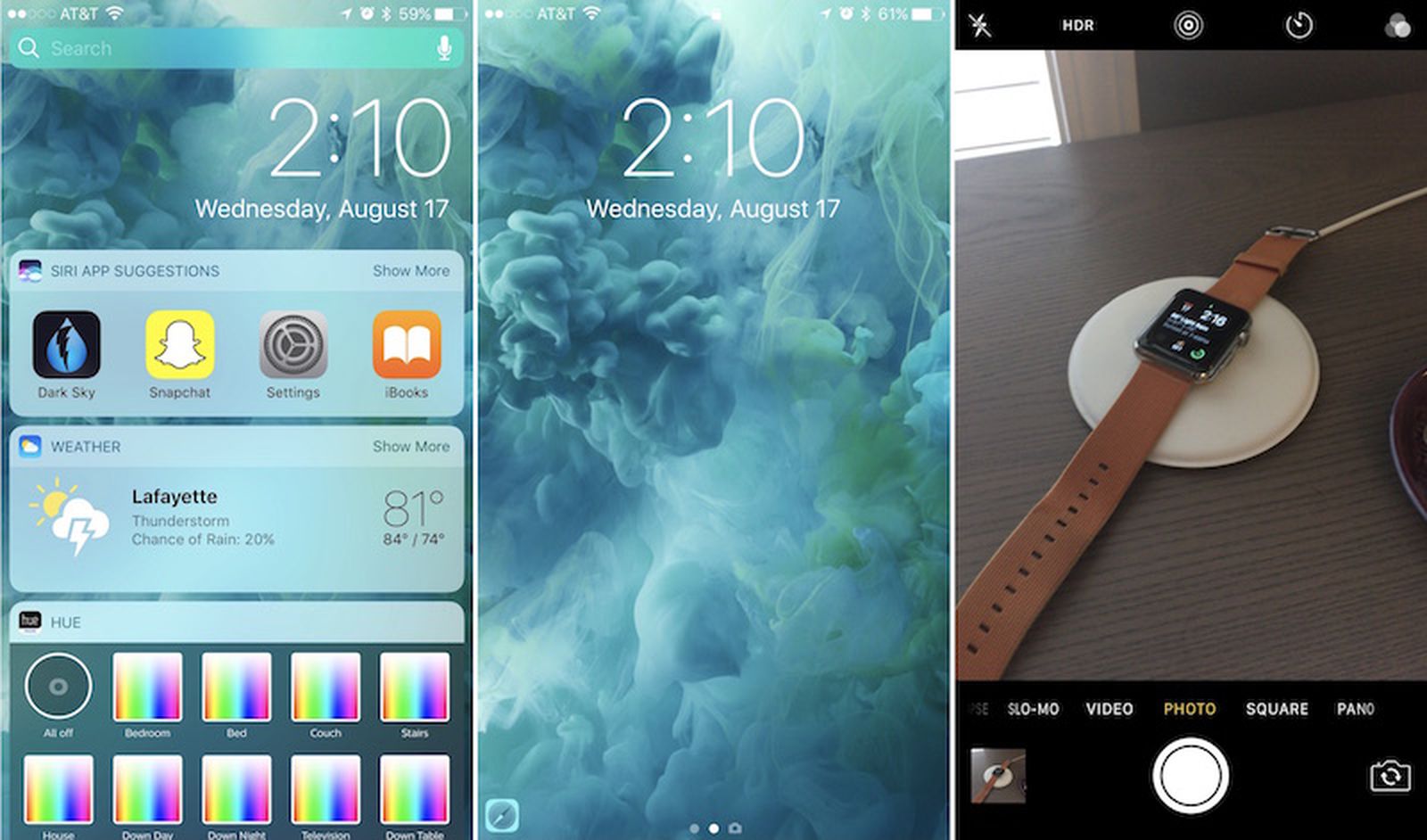 如何使用iOS 10的重新设计锁定屏幕