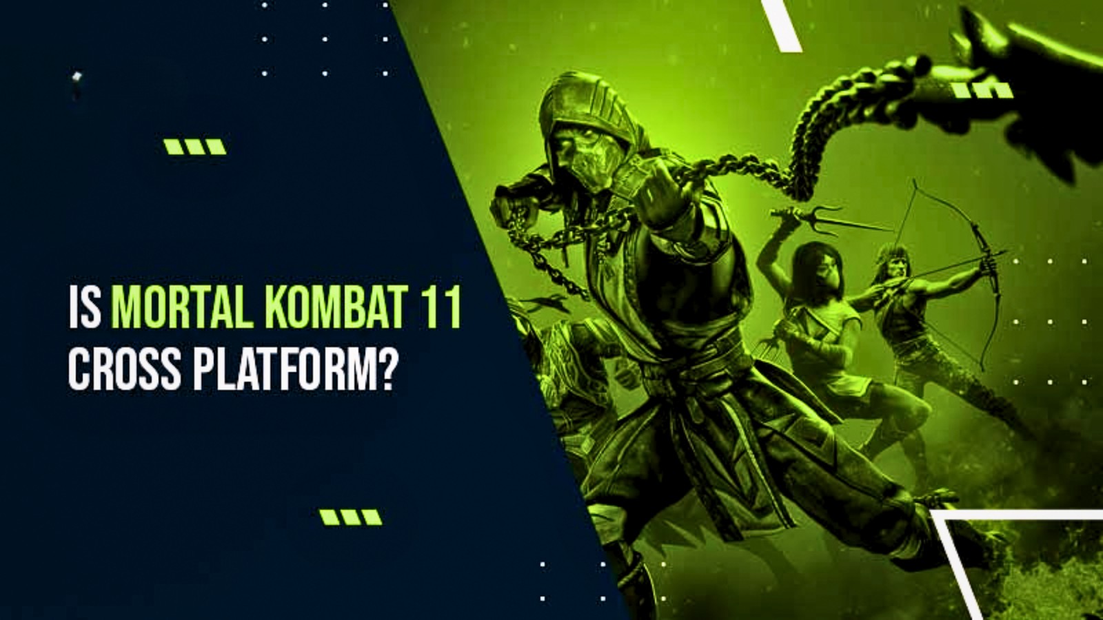 MK11跨平台嗎？完整的Krossplay指南