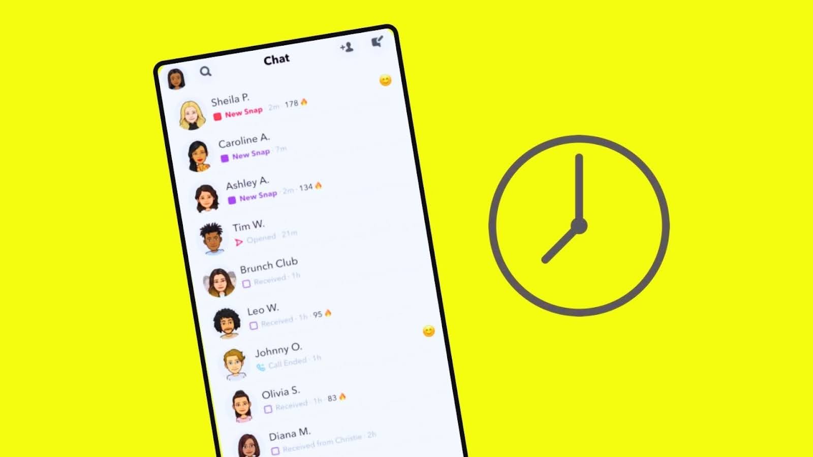 删除Snapchat时会发生什么聊天