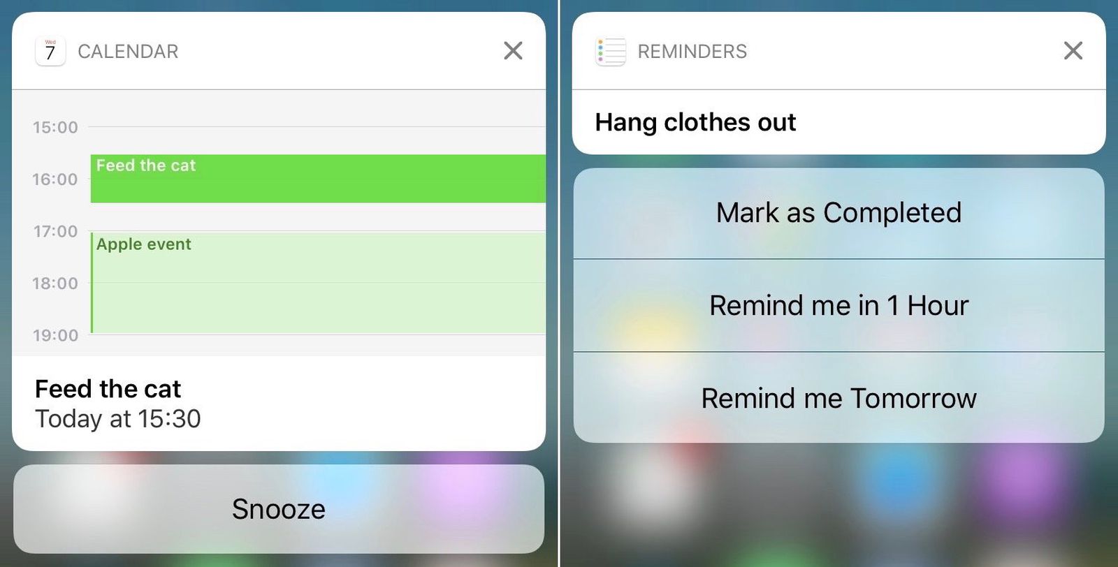如何在iOS 10中使用本机3D触摸动作