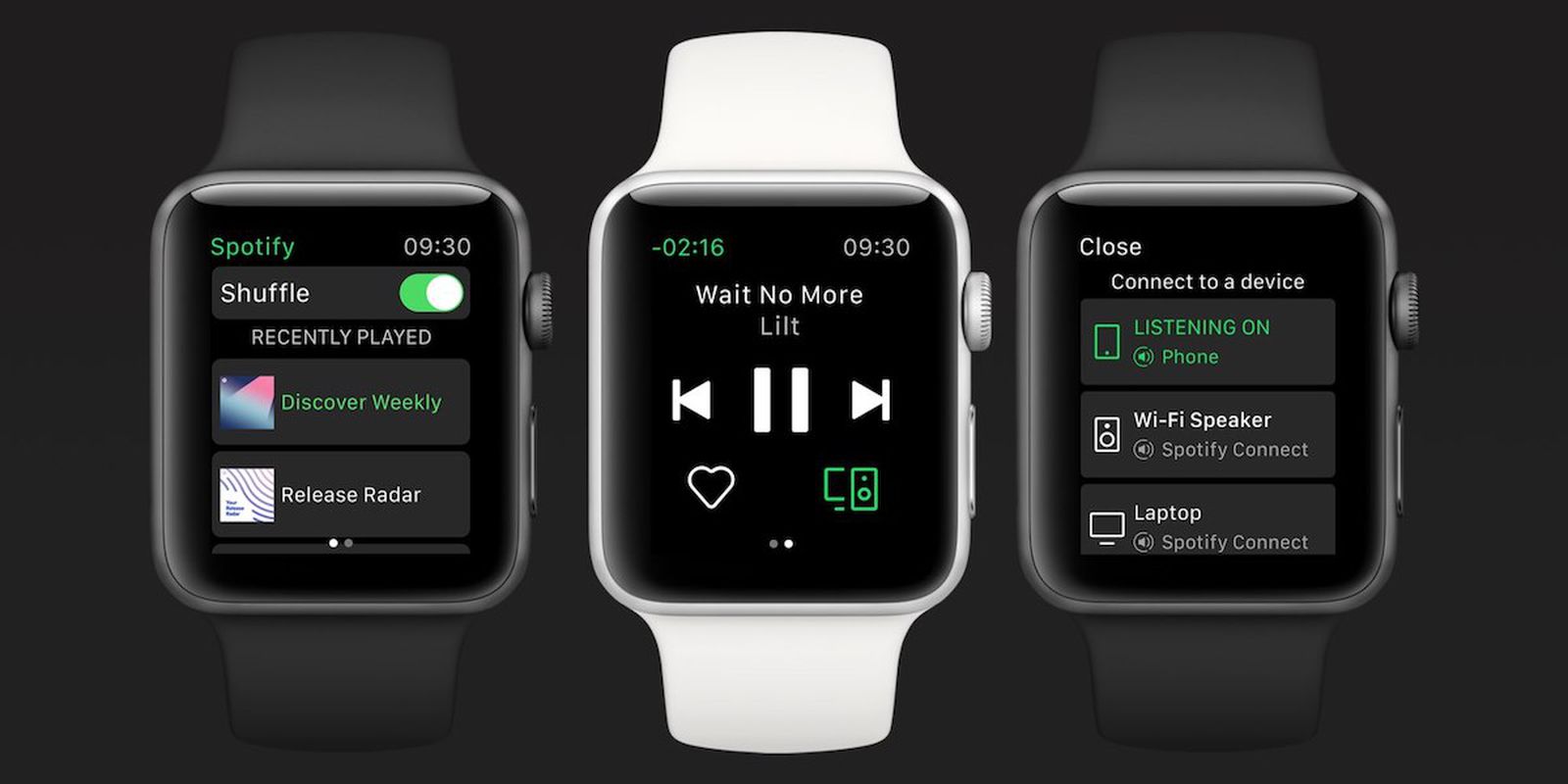 如何在Apple Watch上使用Spotify