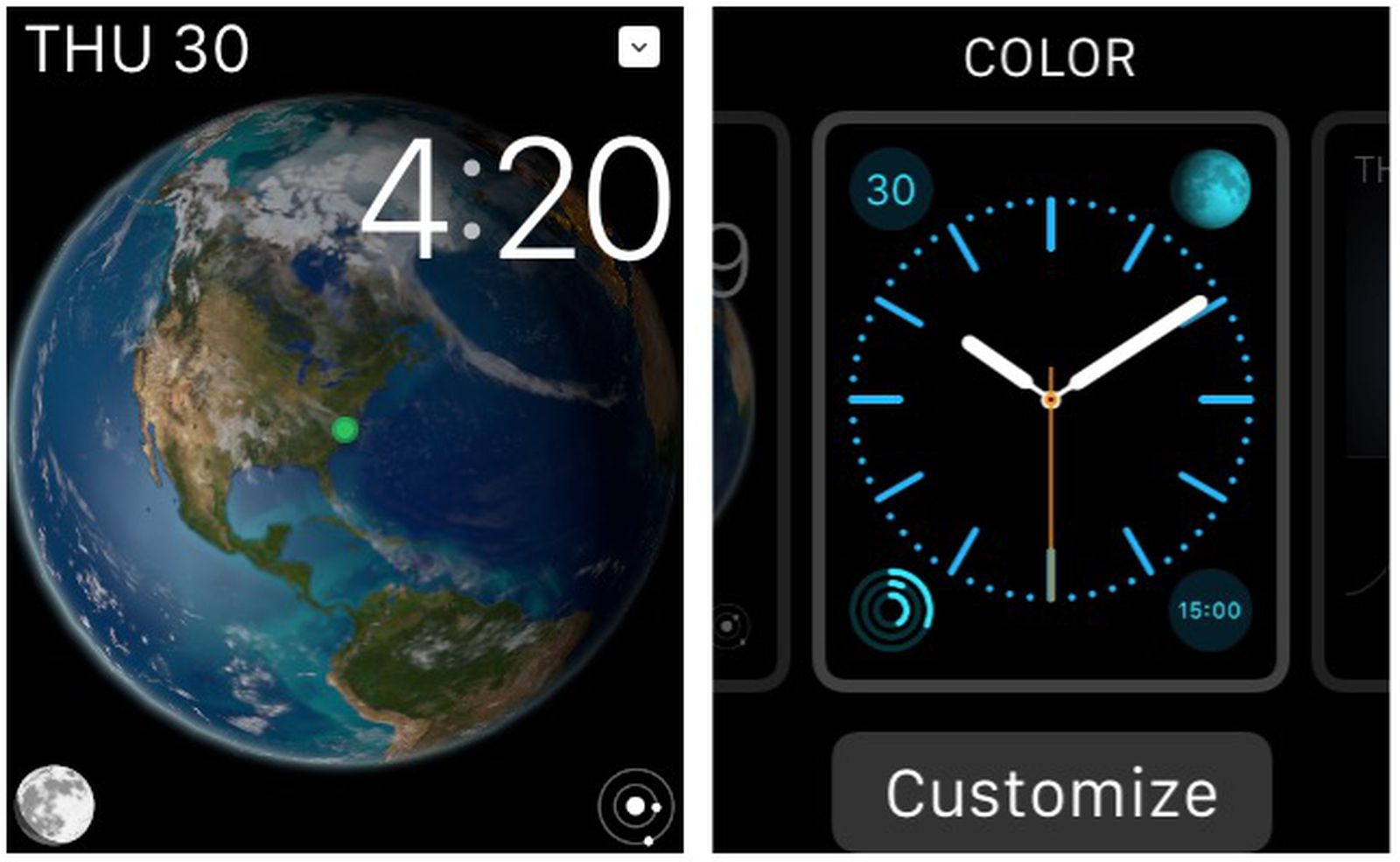 如何在Apple Watch上選擇和自定義手錶面