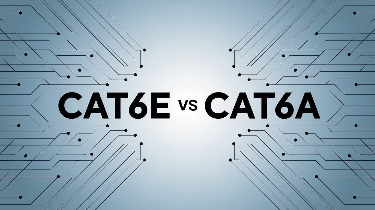 CAT6E vs CAT6A：解释了关键差异