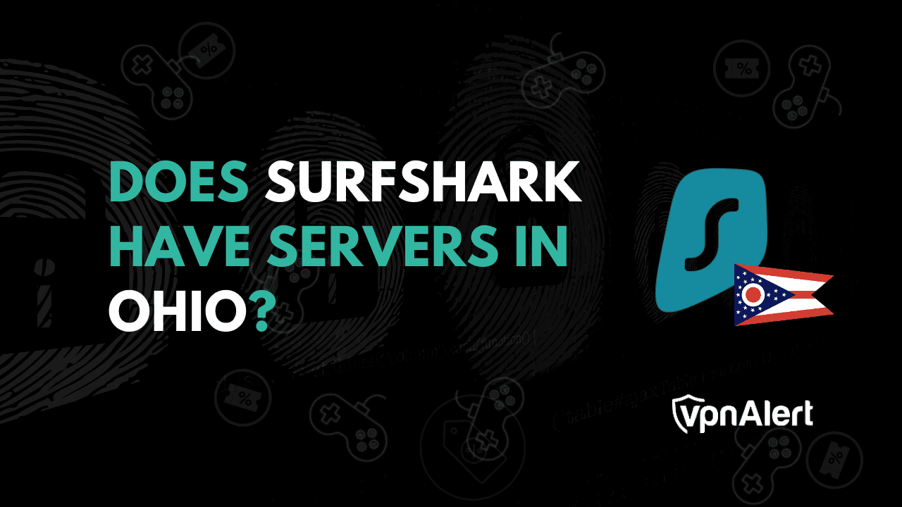 Surfshark在俄亥俄州有服务器吗？