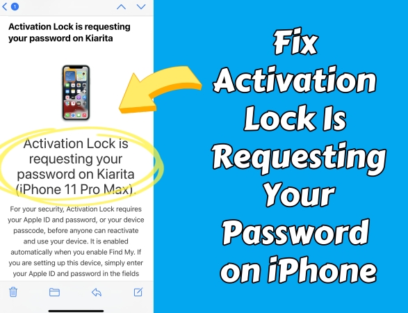 如何修复激活锁正在请求密码[最新]