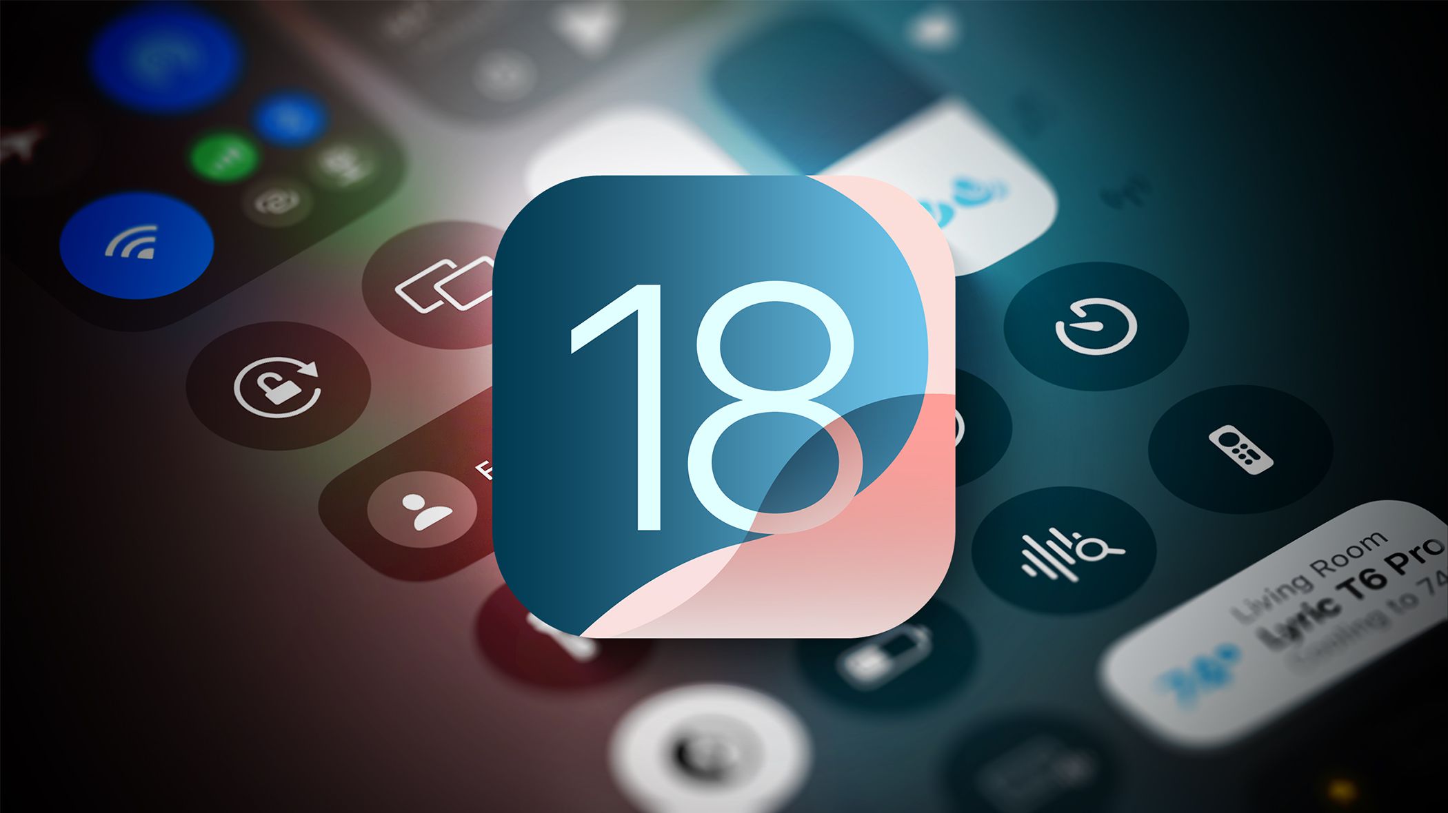 iOS 18：在控制中心添加多个页面
