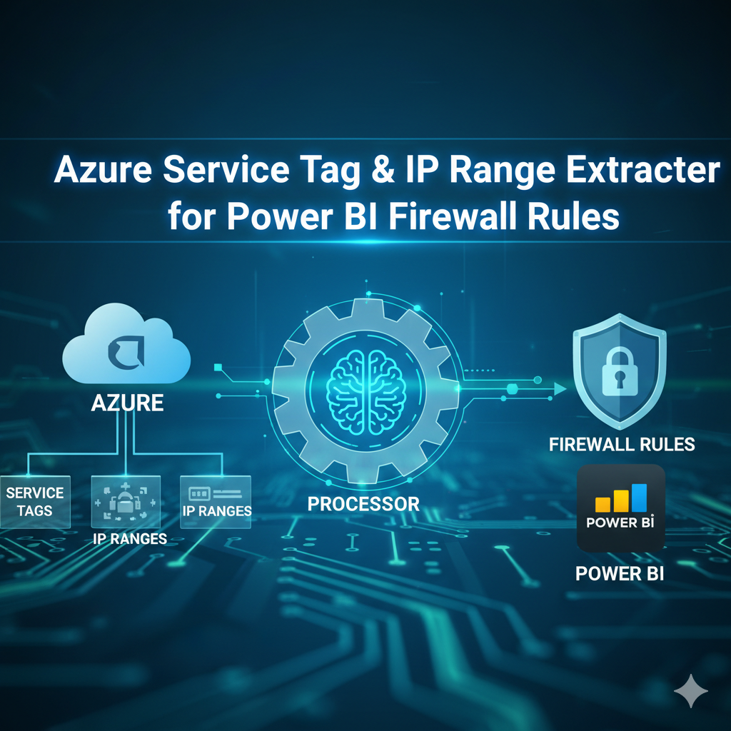 Azure服务标签和IP范围提取器，用于BI防火墙规则
