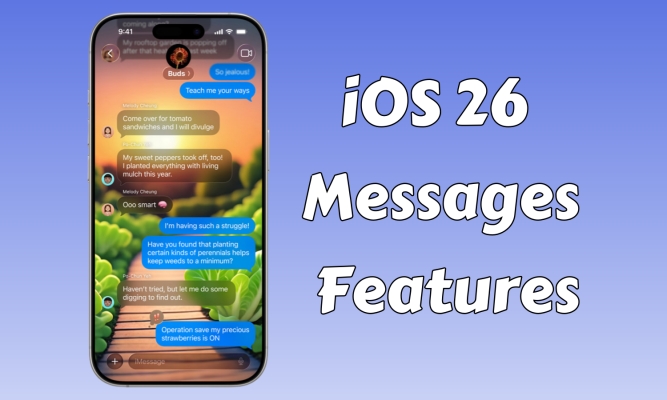 iOS 26消息功能：使日常对话更好