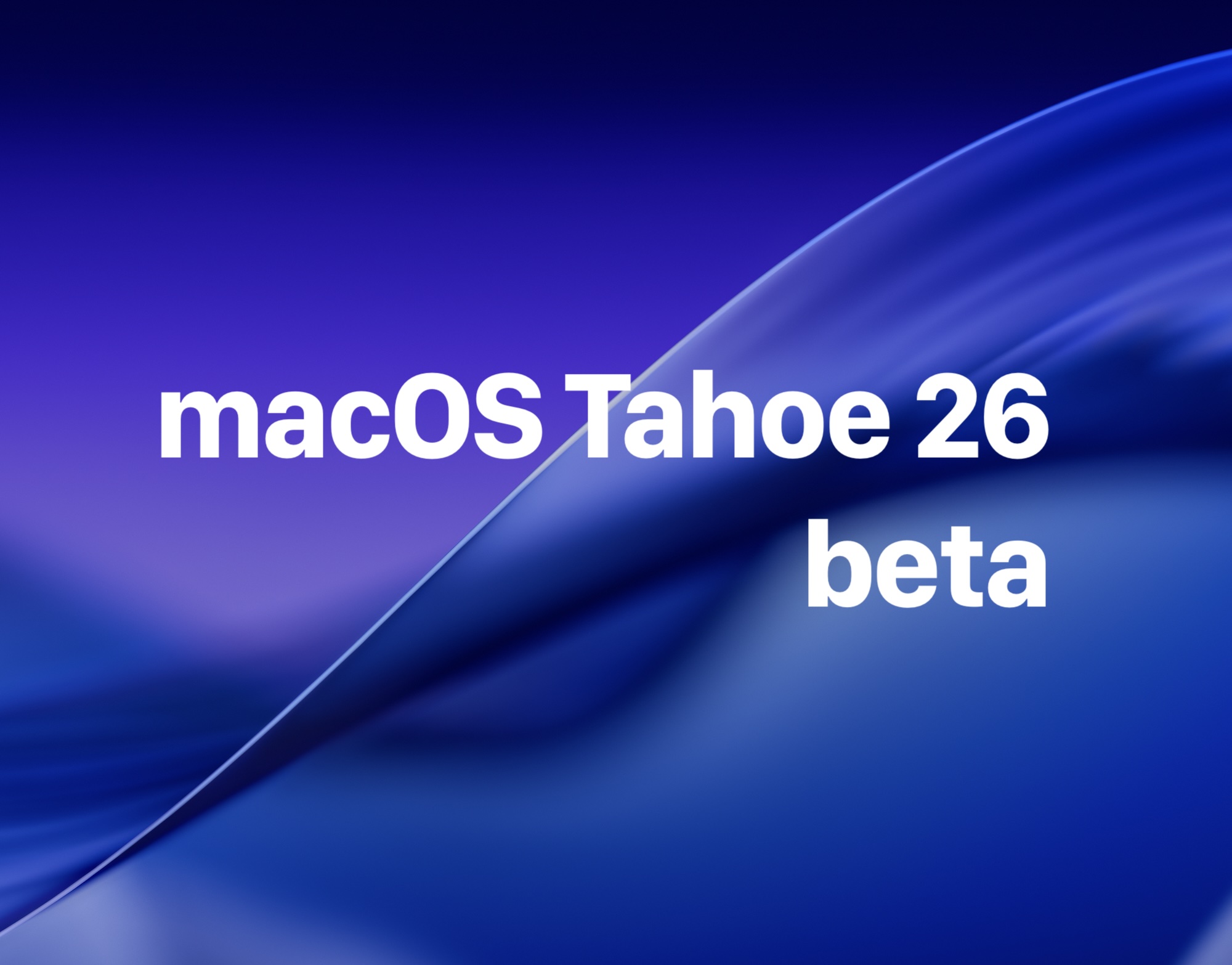 Macos Tahoe 26发布候选人现在可下载