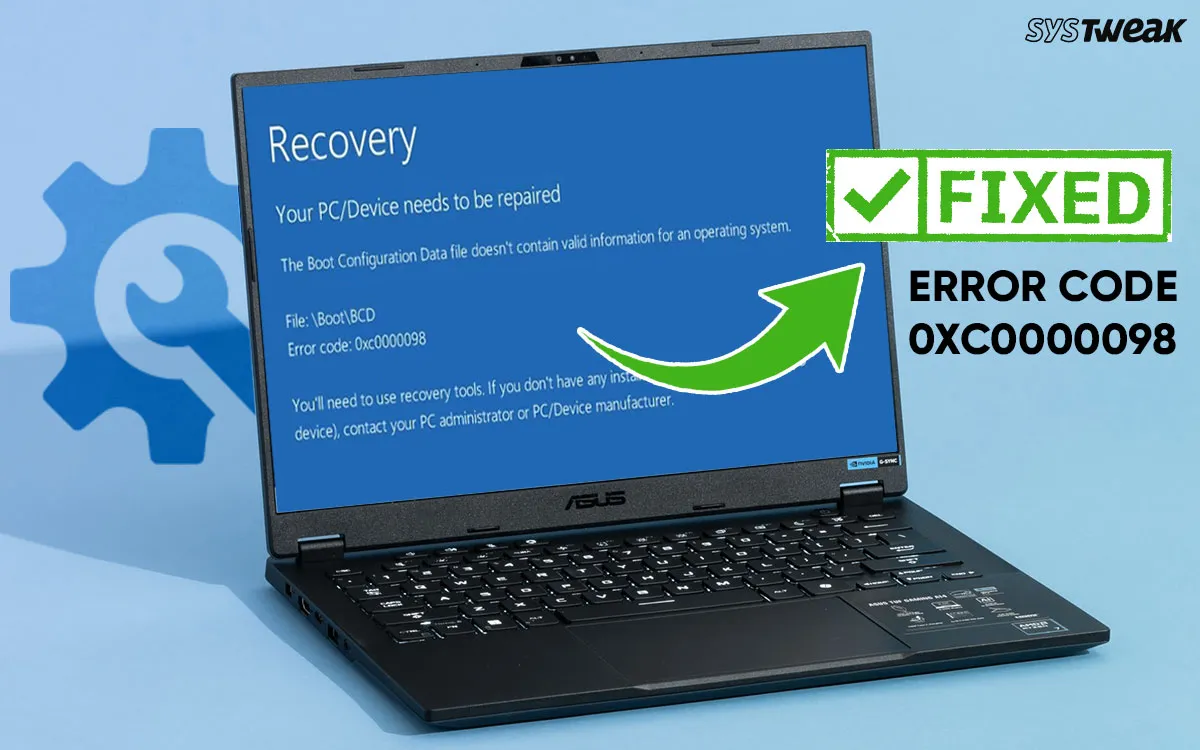 如何修复Windows 11/10上的错误代码0xc0000098