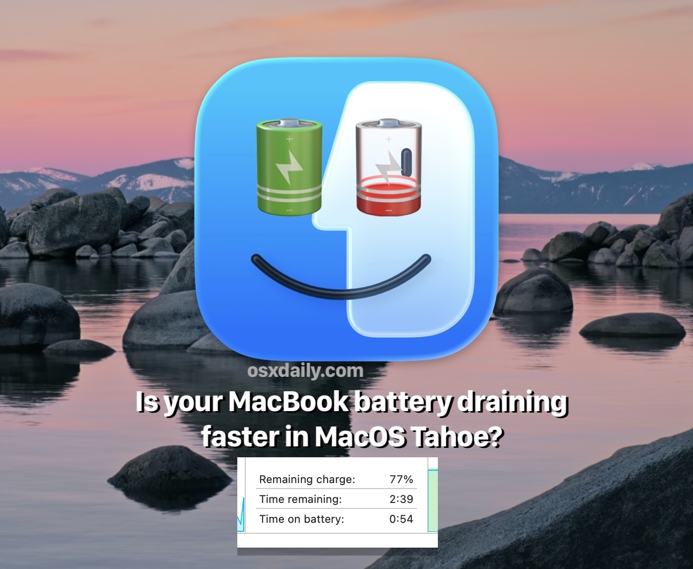macOS Tahoe 电池寿命更差？ MacOS 26 电池问题的提示