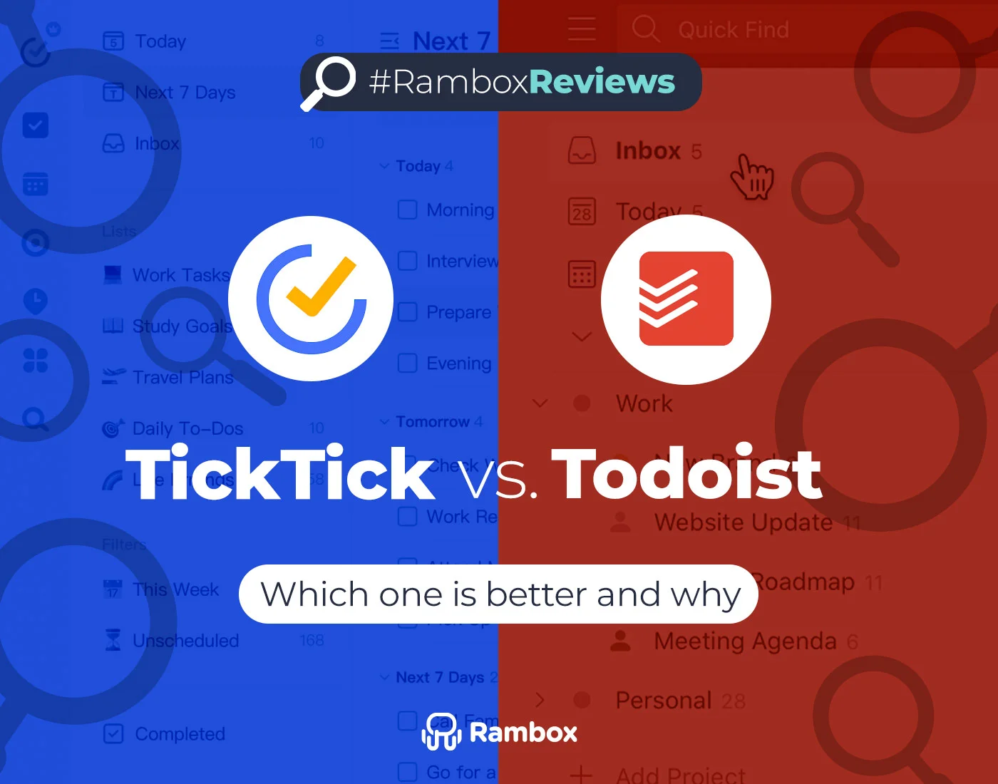 Ticktick 与 Todoist：2026 年哪个更好以及为什么