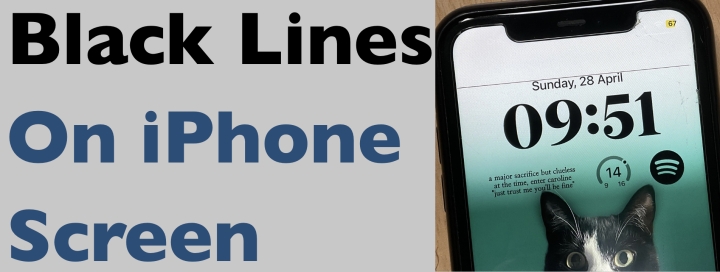 为什么我的 iPhone 屏幕上有一条黑线？已删除
