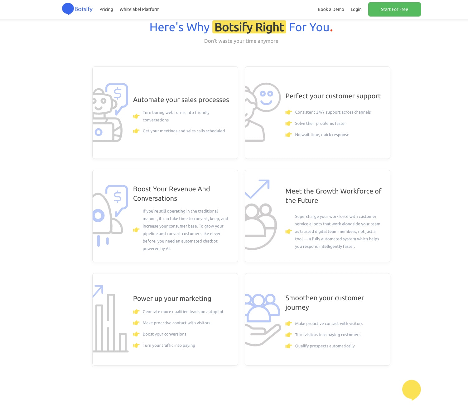 Botsify：适合您企业的多功能聊天机器人解决方案