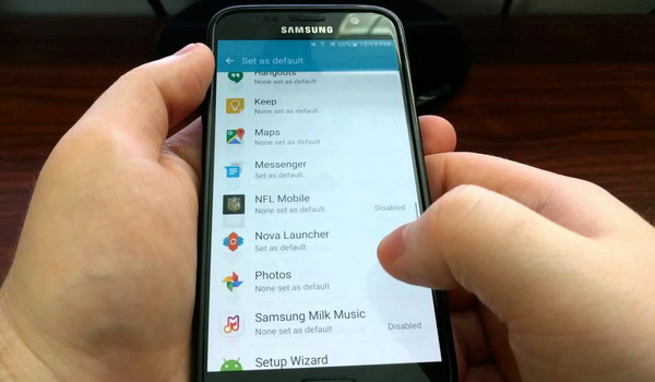 如何在Android上配置默认应用程序
