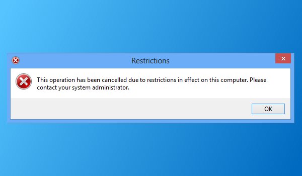 如何停用Windows中的配置面板和设置接口