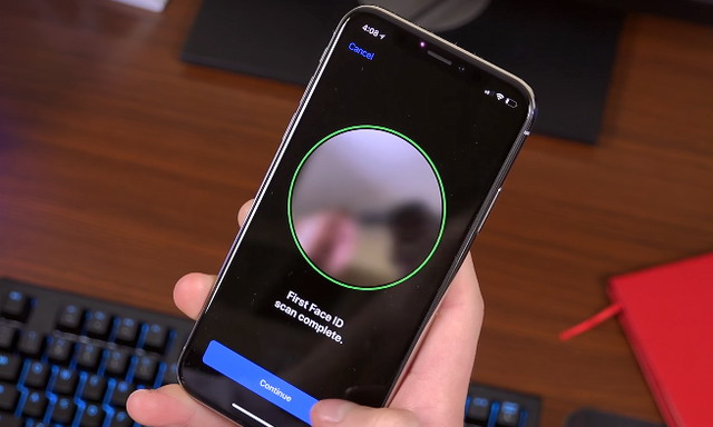 如何在iPhone x上重置面对ID
