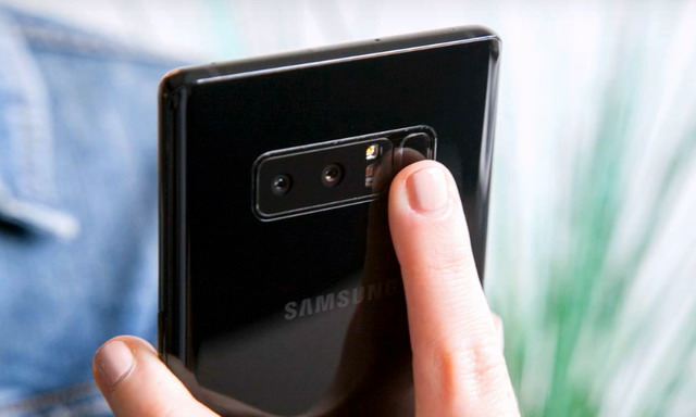 如何配置Galaxy Note 8数字指纹扫描仪