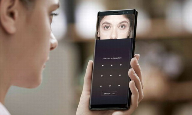 如何在Galaxy Note 8上配置虹膜扫描仪
