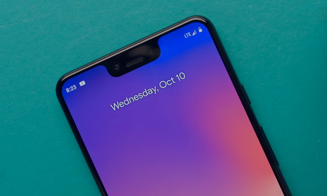 如何在Google Pixel 3 XL上隐藏缺口