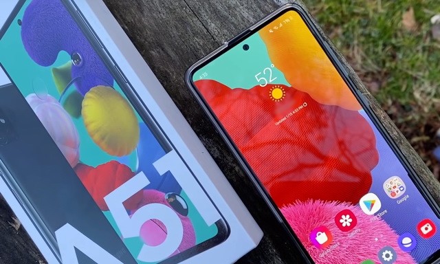 如何更改三星Galaxy A51的墙纸