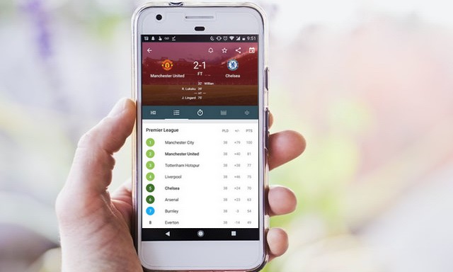 Android上最好的欧洲足球应用程序