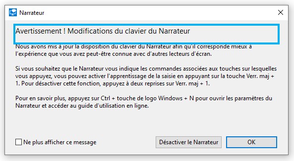 如何在 Windows 10 中启用或禁用“讲述人” - Pfrlju.com