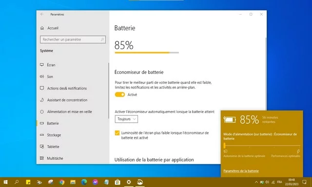 如何在 Windows 10 上使用省电模式