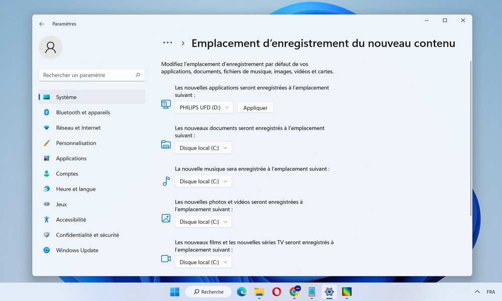Windows 11：更改默认记录位置