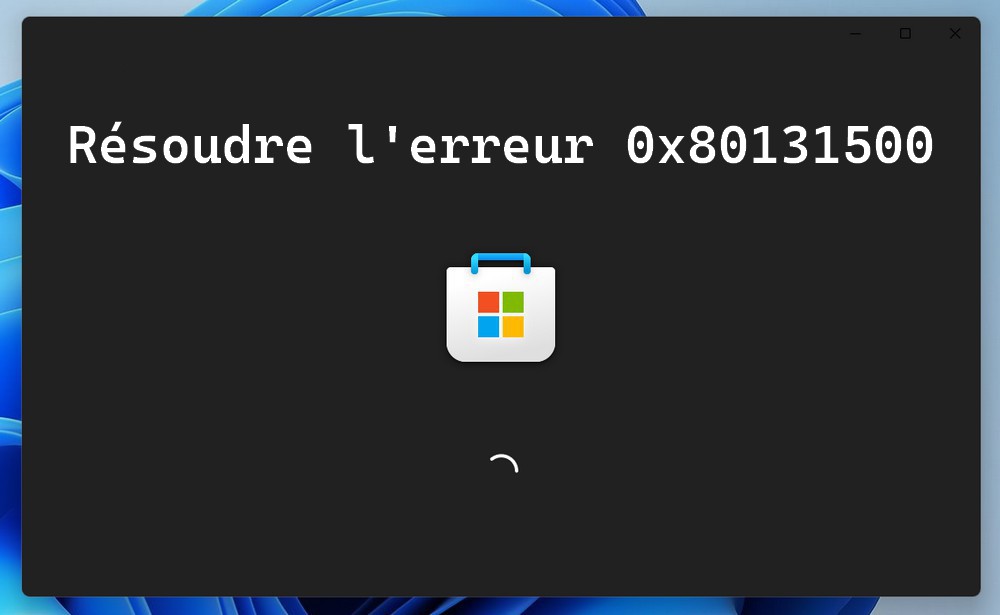 解決Microsoft商店錯誤0x80131500