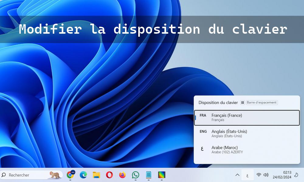 如何修改Windows 11中的键盘布局