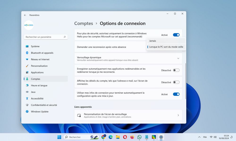 Windows 11：睡眠后禁用密码