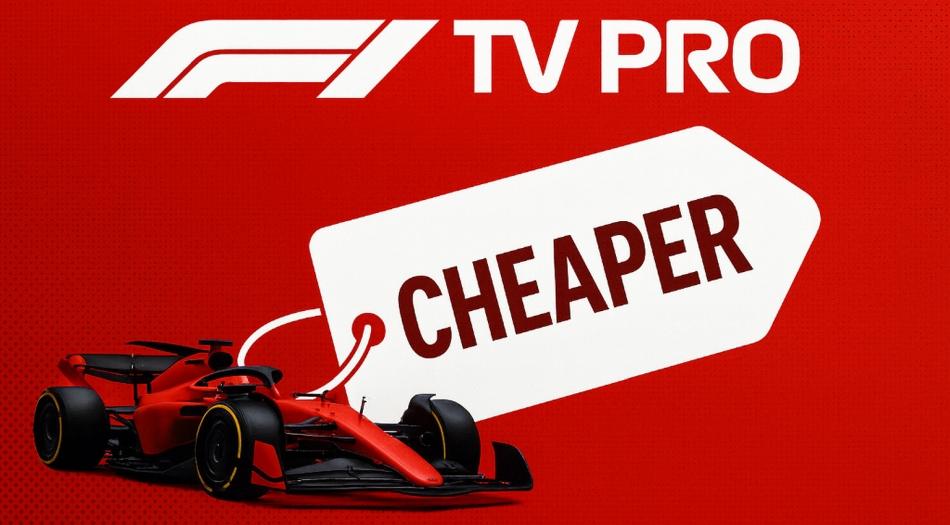 F1 TV Pro便宜(每年僅$ 32.99)