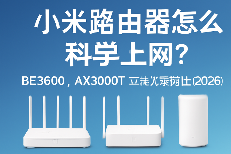 小米路由器怎么科学上网?BE3600、AX3000T 三种方案对比(2026)