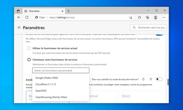 如何在 Microsoft Edge 上啟用基於 HTTPS 的 DNS - Pfrlju.com